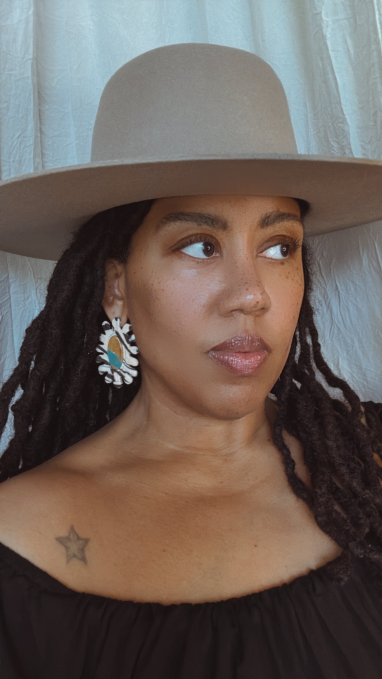 Sol Relic Statement Earrings