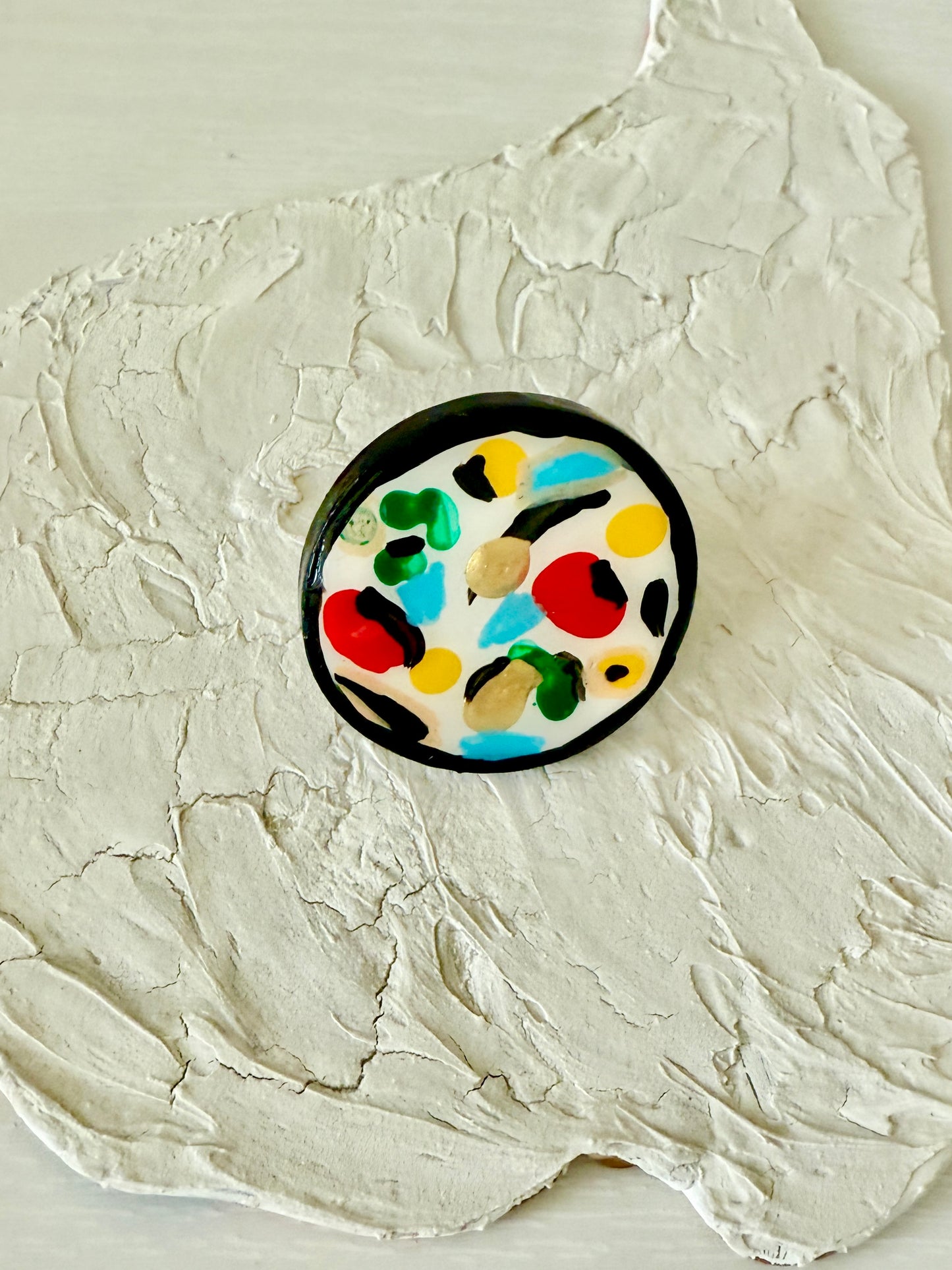 Art Ring (Black Circle Outline)
