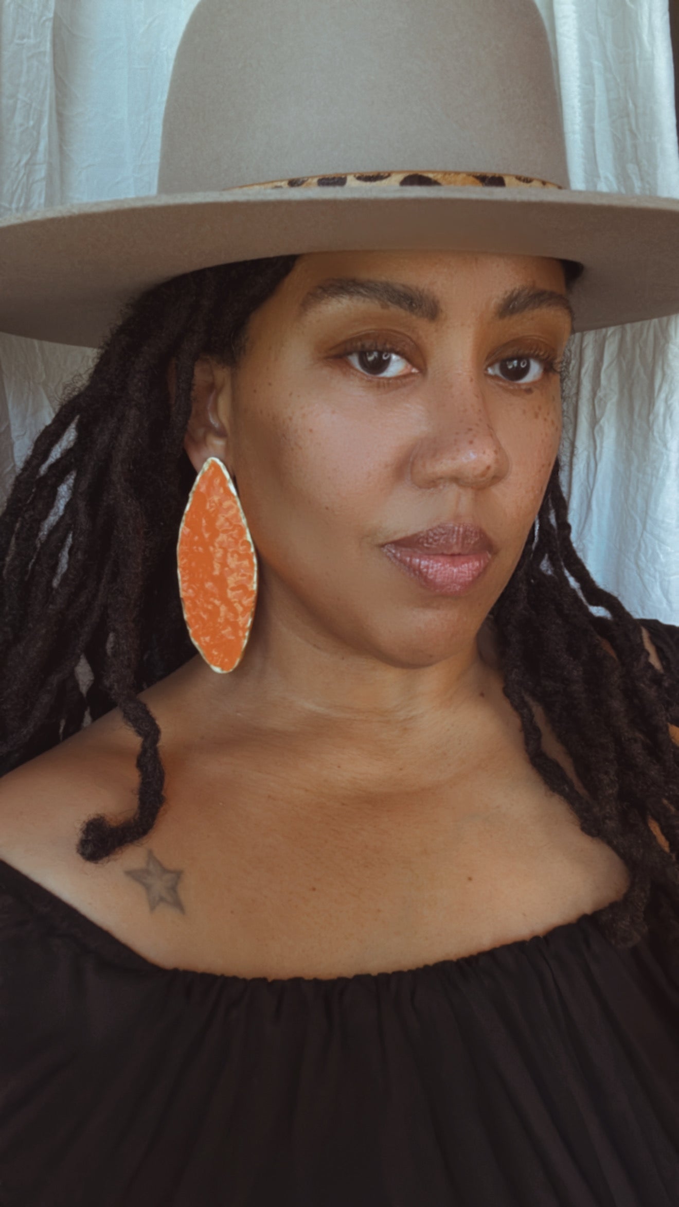 Koba Shield Statement Earrings