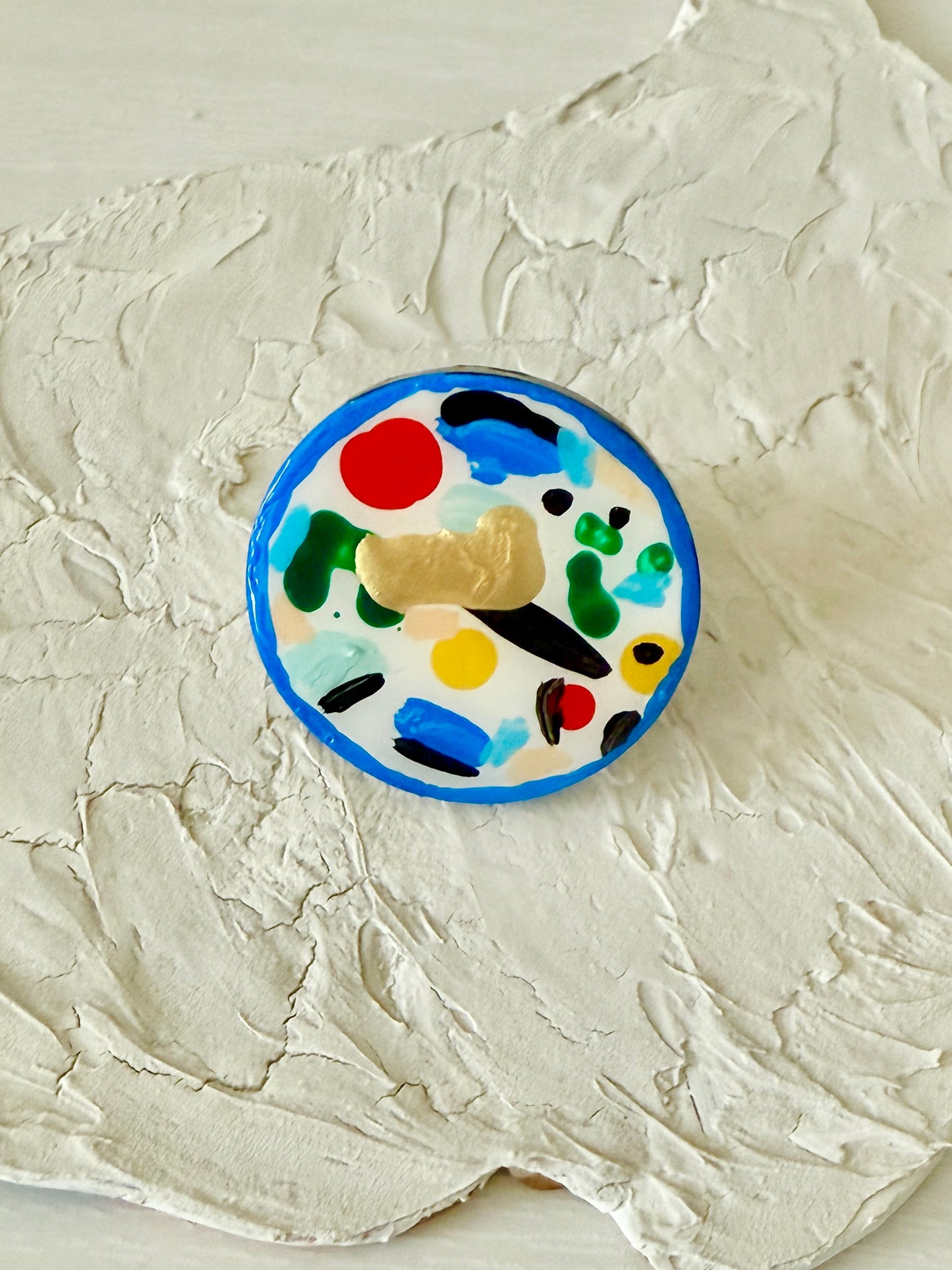 Art Ring (Blue Outline)