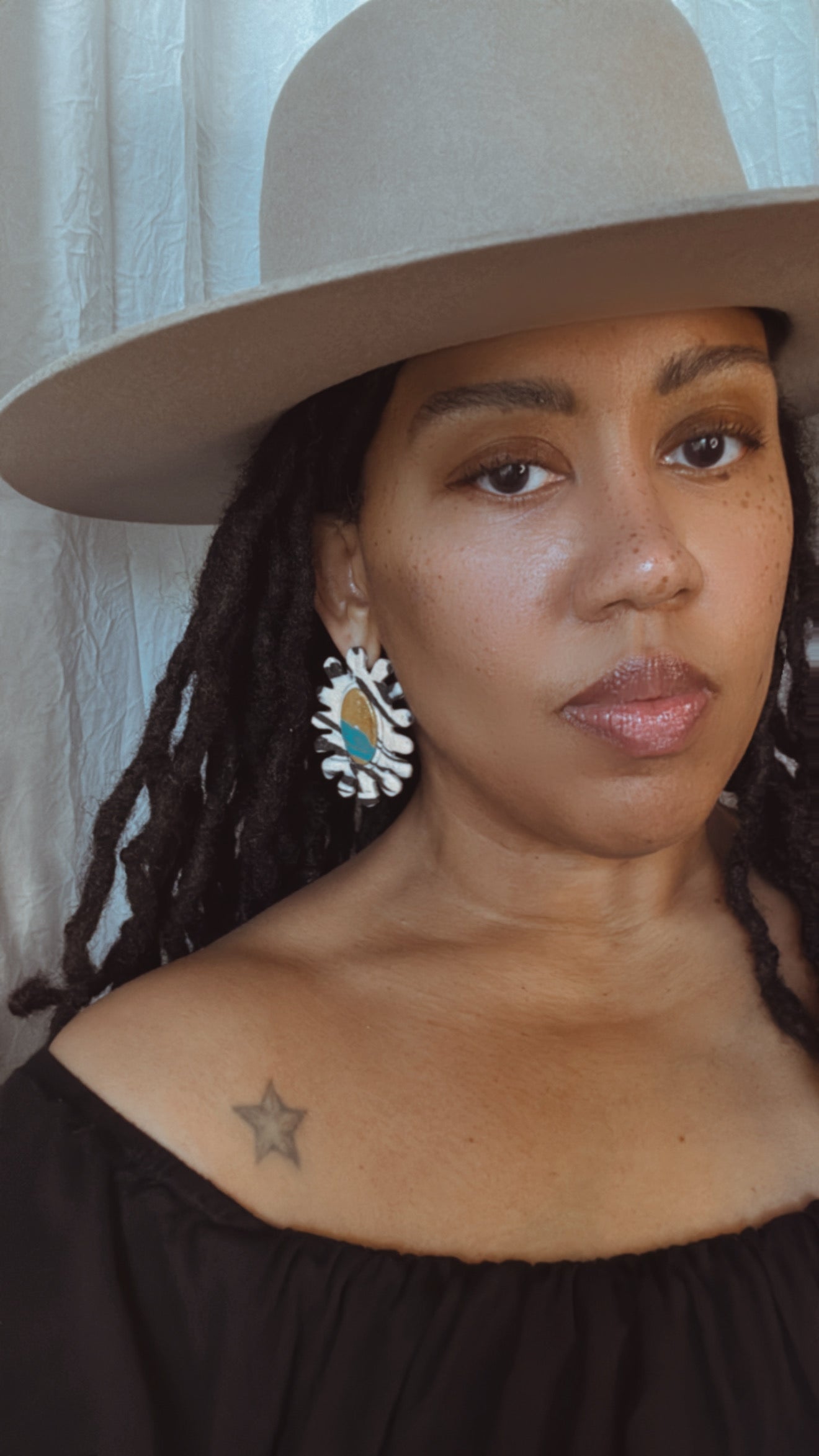 Sol Relic Statement Earrings