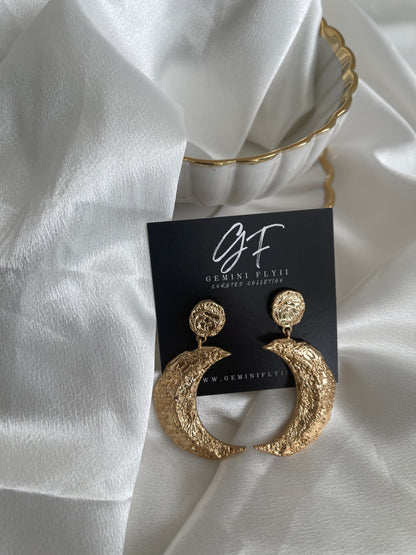 Style Twenty Half Moon Earrings