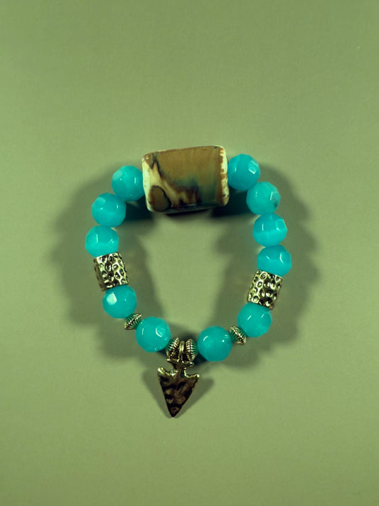 Warrior Bracelet —Natural Stone