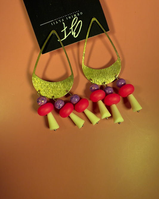 Sundance Fringe Chandelier Earrings