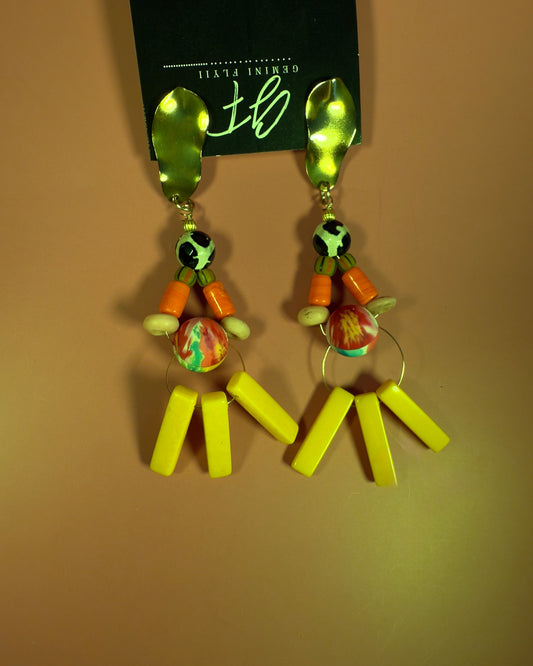 Safari Nights Statement Earrings