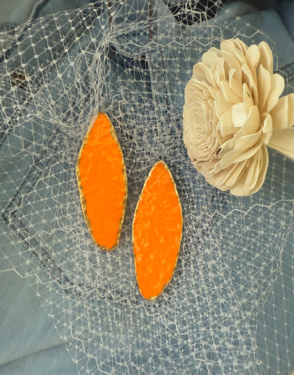 Koba Shield Statement Earrings