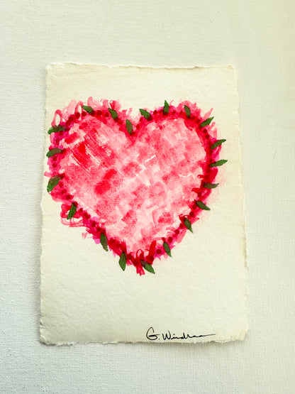 Strawberry Heart Study 005