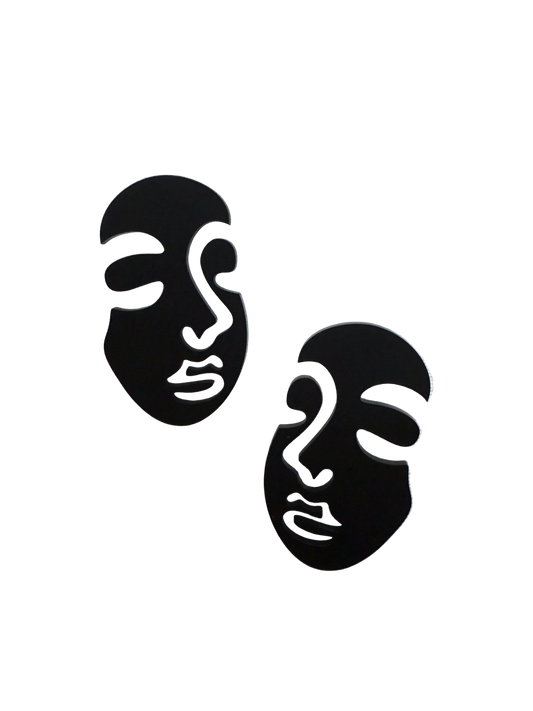Faces Earrings