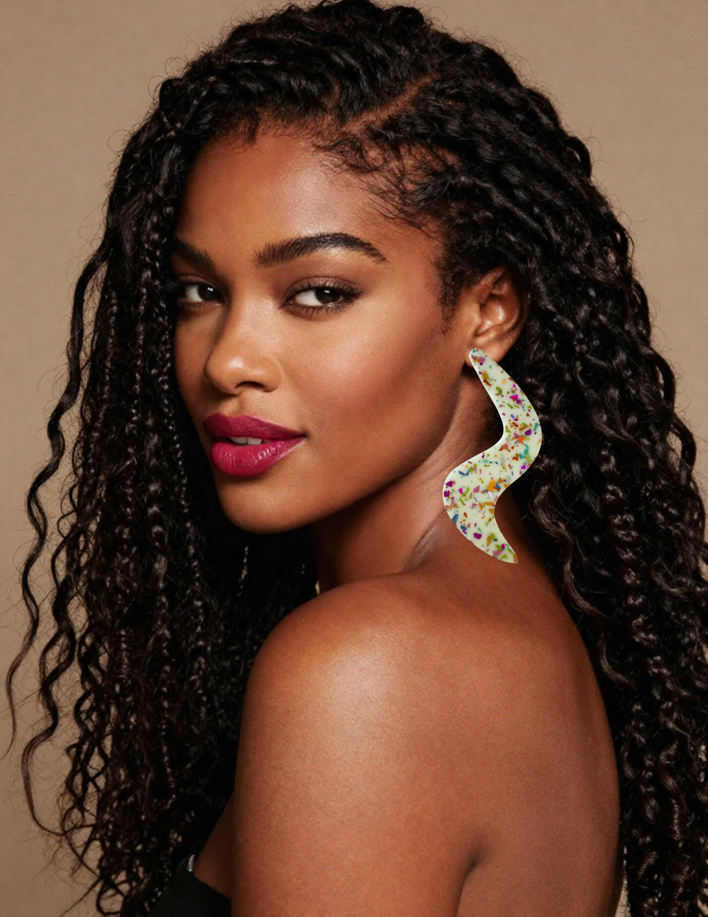 Confetti Cake Earrings