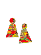 Western Fly Girl Statement Earrings