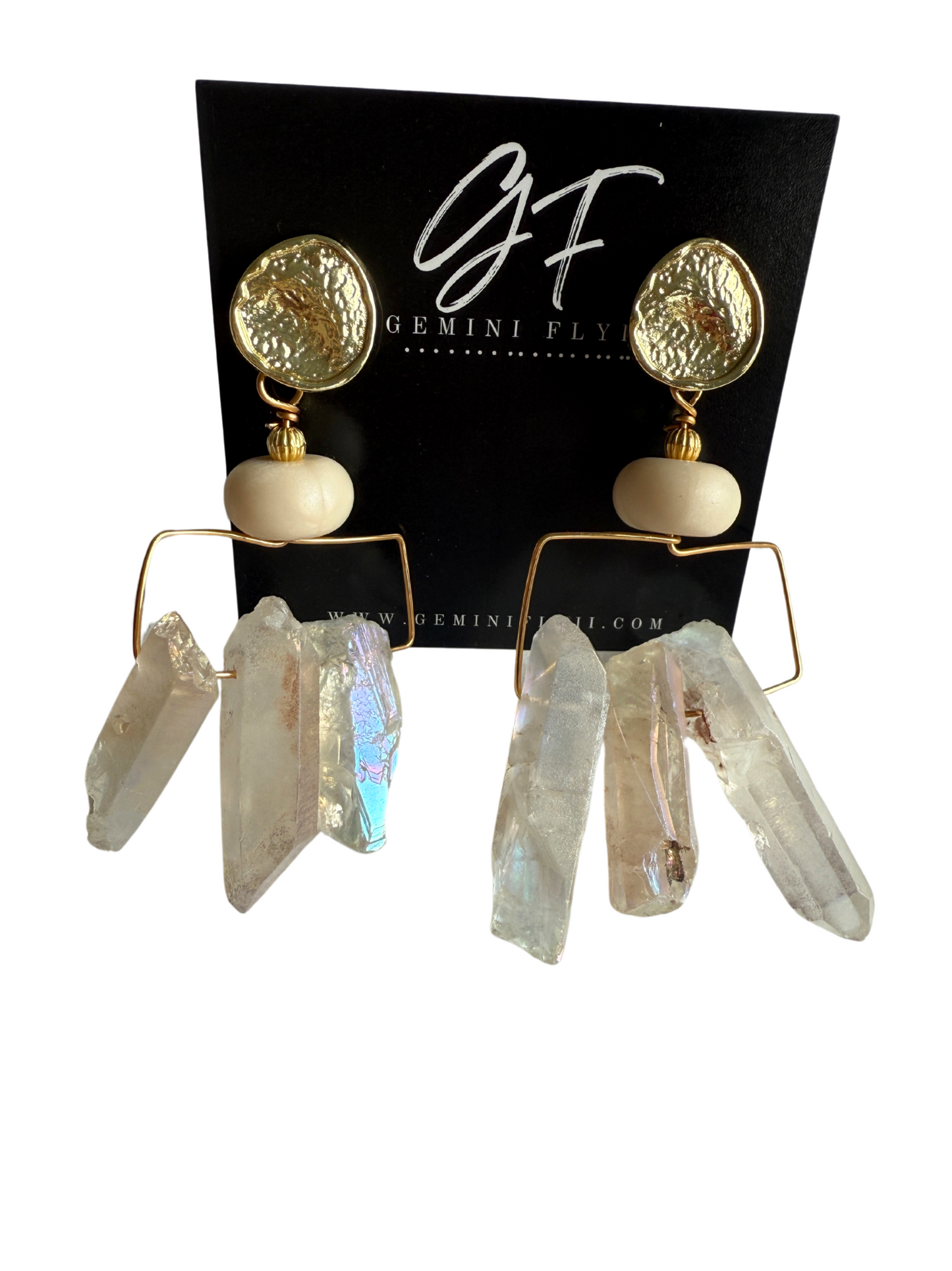 Elani Earrings (Iridescent)