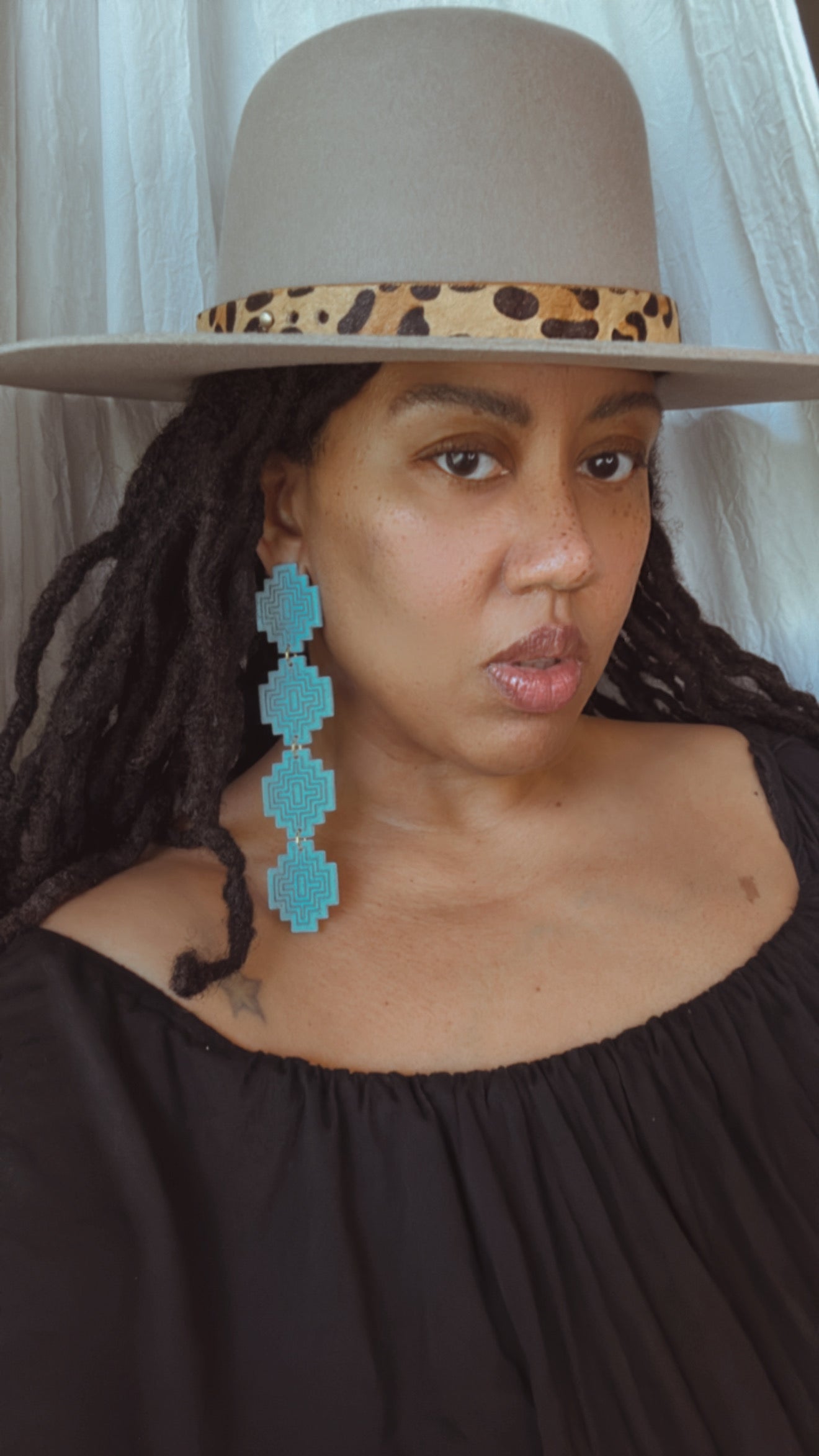 Zuma Totem Statement Earrings