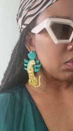 Jungle Cat Earrings