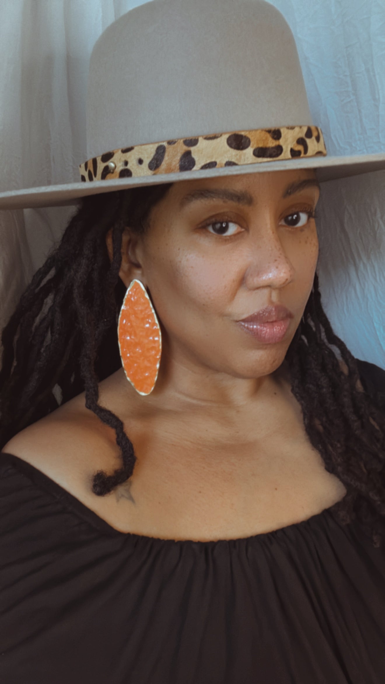 Koba Shield Statement Earrings