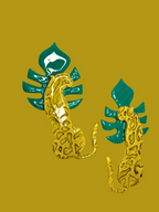 Jungle Cat Earrings
