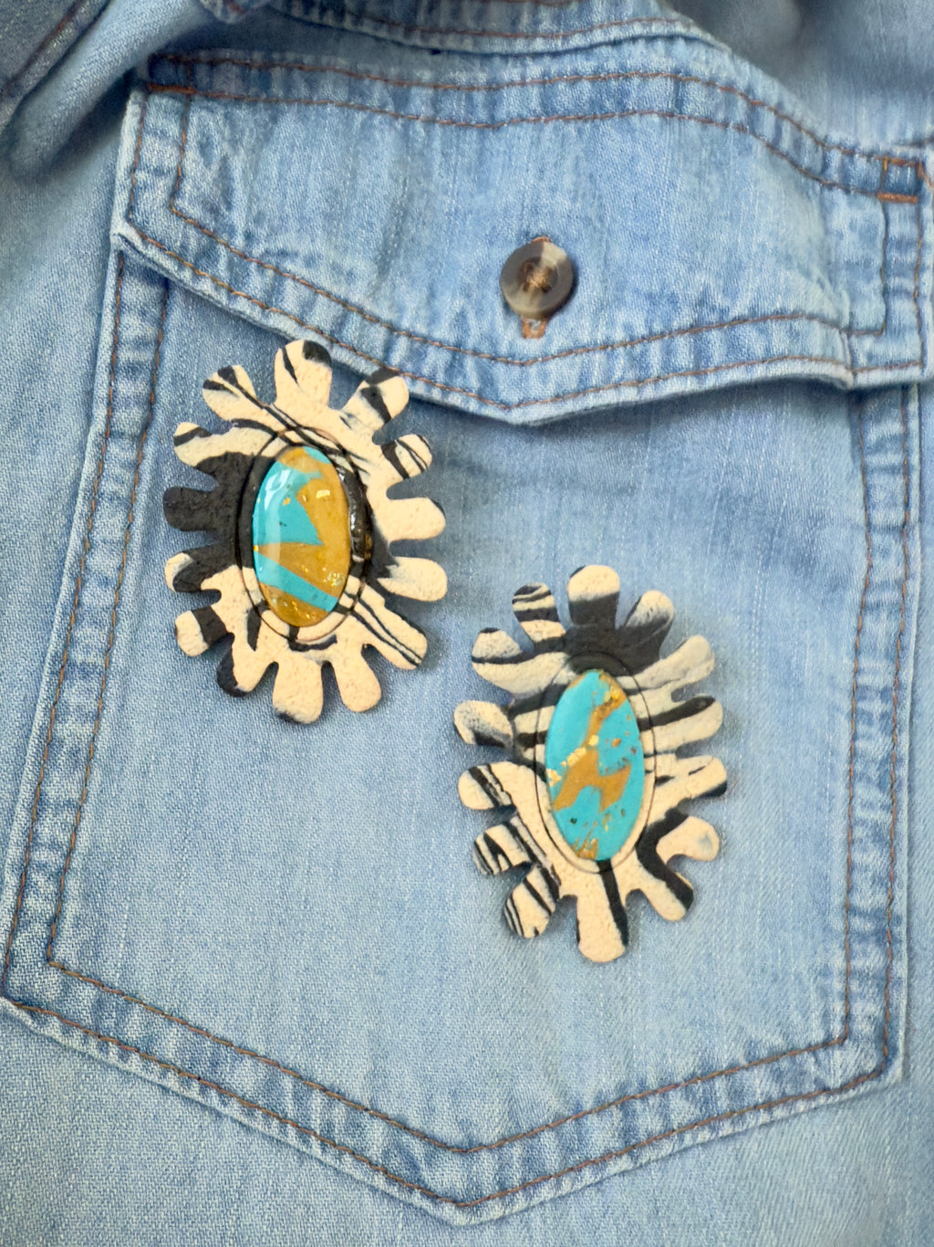 Sol Relic Statement Earrings