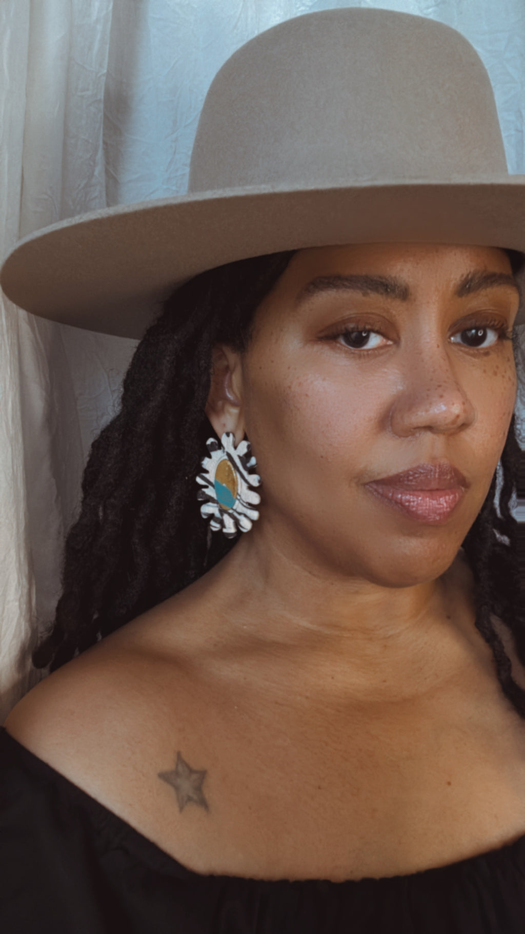 Sol Relic Statement Earrings