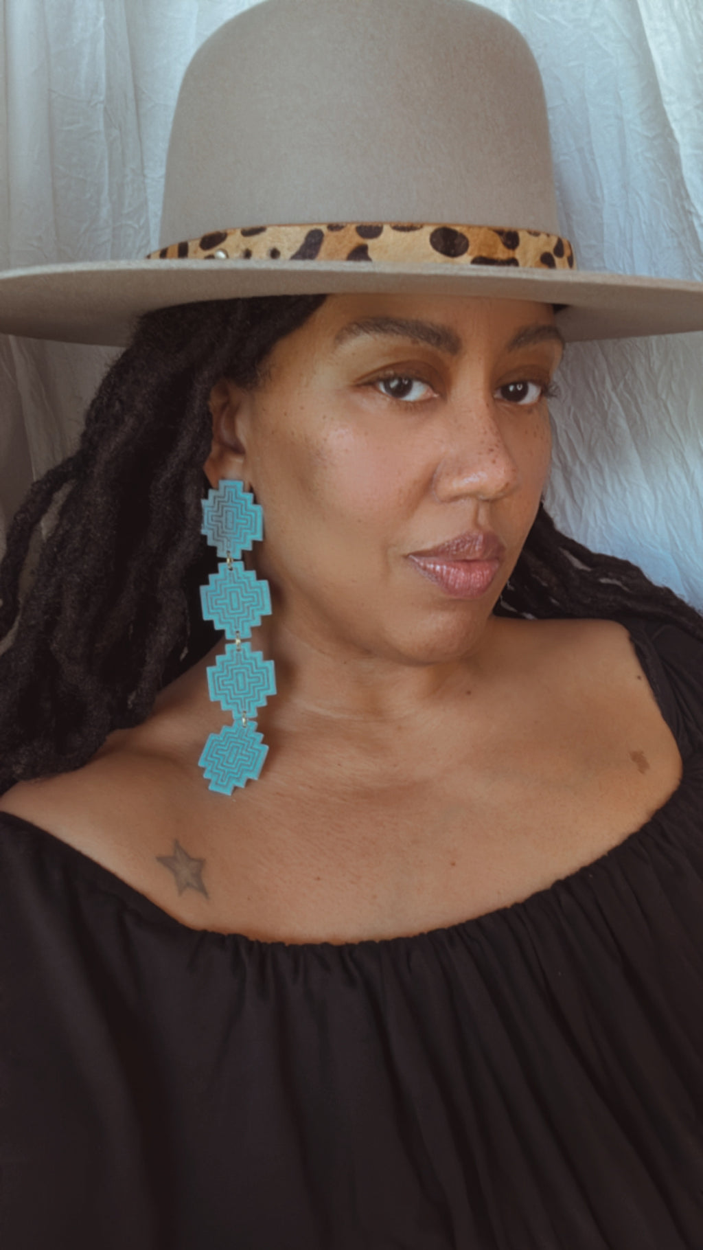 Zuma Totem Statement Earrings
