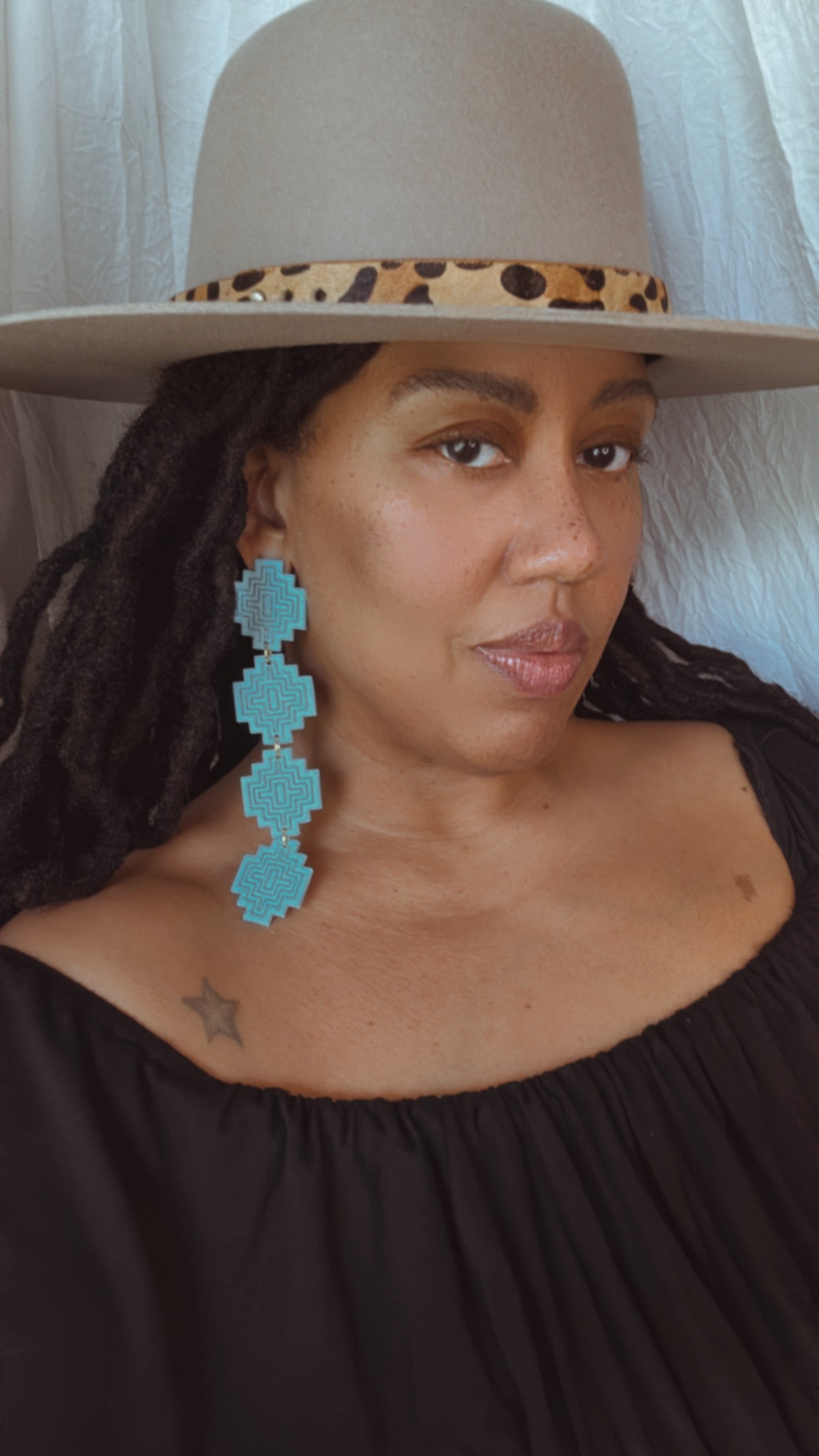 Zuma Totem Statement Earrings