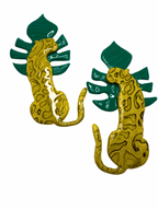 Jungle Cat Earrings