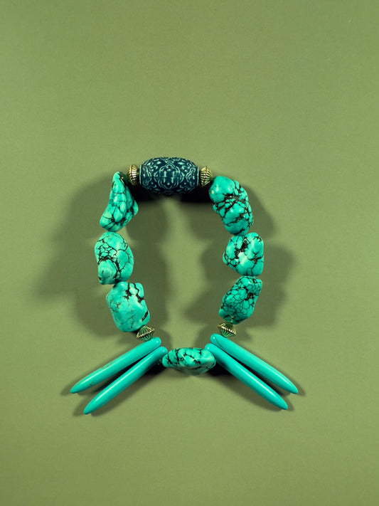 Wildchild Bracelet  — One-of-One Nugget & Bead Mix