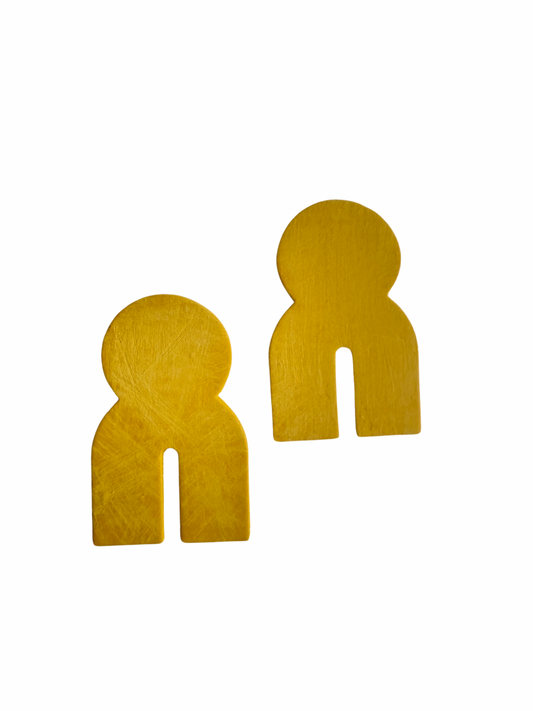 Toko Earrings (Mustard)